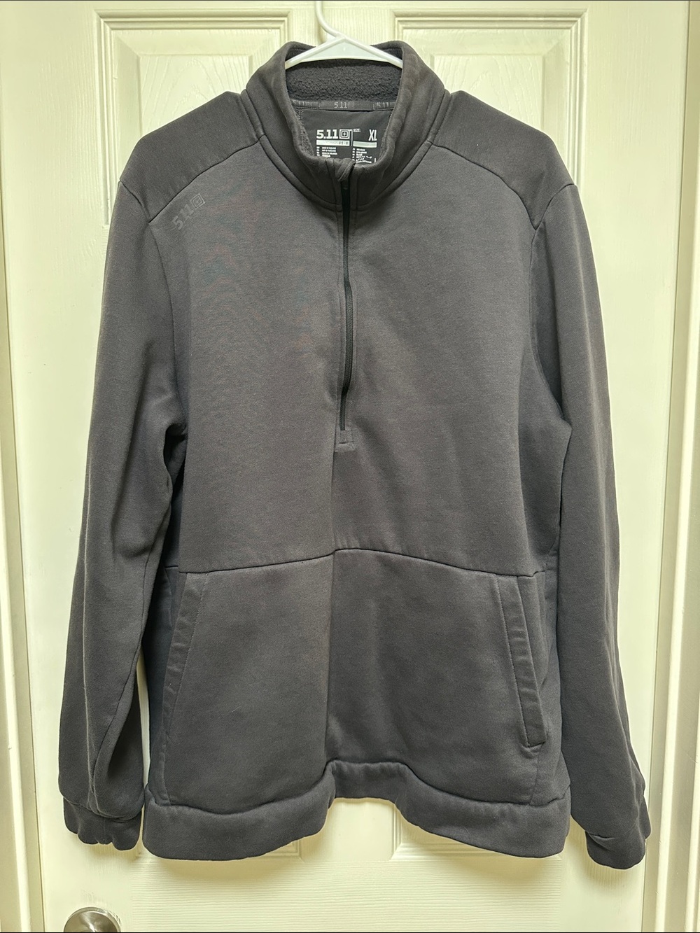 5.11 Tactical Men’s Half-Zip Pullover - Charcoal Gray